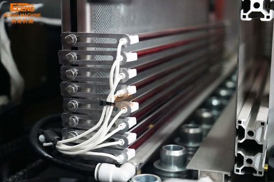 W pełni automatyczna maszyna do wydmuchiwania butelek liniowych dla zwierząt, trójfazowa 100 mm 2 l