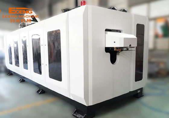 Eceng PET 6 Cavity Automatyczna maszyna do rozdmuchiwania czarno-biała