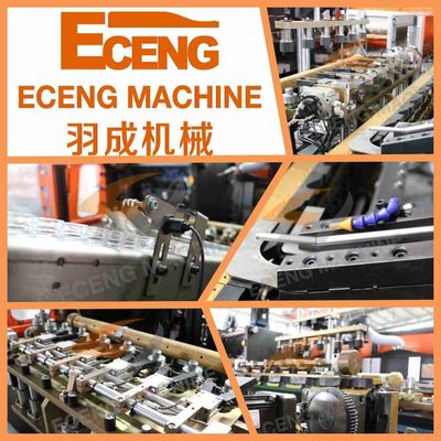 Eceng Plastikowa butelka 6 wnękowa maszyna do wydmuchiwania PET 380V 50HZ