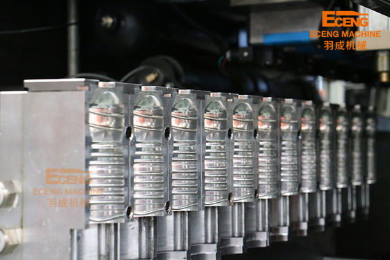 W pełni elektryczna maszyna do rozdmuchiwania butelek dla zwierząt Wyjście 26000BPH 12Cavity