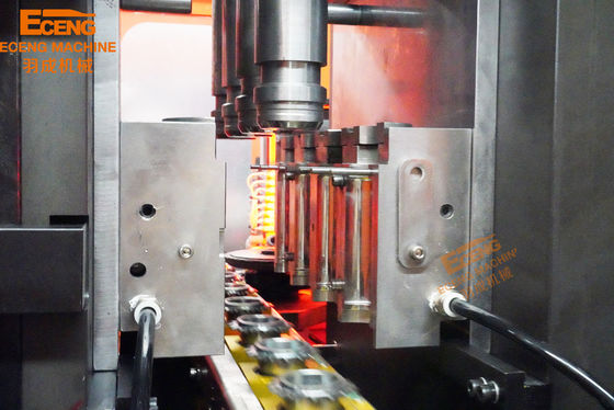 Żywność Kas PET Jar Stretch Blow Moulding Moulding Machine 4 dziury Wysoka wydajność