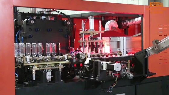 Pomarańczowa automatyczna maszyna do rozdmuchiwania PET 2l Sterowanie PLC
