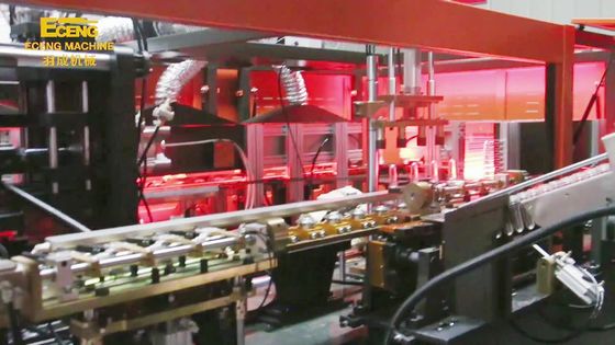 Plastikowa maszyna do wydmuchiwania PET z 4 wnękami 6000 Bph Sterowanie PLC