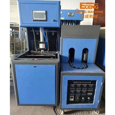 Półautomatyczna plastikowa butelka 5 galonów Maszyna do formowania z rozdmuchem 1,45 * 0,65 * 1,15 m